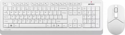 Клавиатура и мышь A4TECH мыши и клавиатуры Fstyler FG1012 белый Комплект и