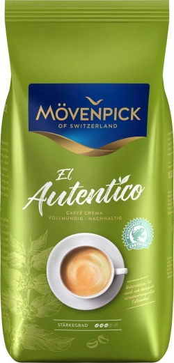 Кофе зерновой MOVENPICK El Autentico Caffe Crema 1000г. (14524)