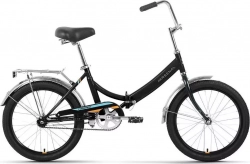 Велосипед FORWARD для малышей ARSENAL 20 1.0 черный/оранжевый (RBK22FW20525) 20 (2022) 14