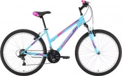 Велосипед взрослый Black One Alta 26 голубой/розовый/фиолетовый 14,5 (HQ-0005365)