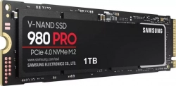 Накопитель SSD SAMSUNG 980 PRO 1ТБ M.2 2280 PCI-E x4 NVMe (MZ-V8P1T0BW)