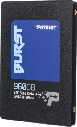 SSD накопитель PATRIOT Burst Elite 960ГБ/2.5/SATA III (PBE960GS25SSDR)