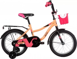 Велосипед NOVATRACK для малышей 164WIND.CRL22 коралловый