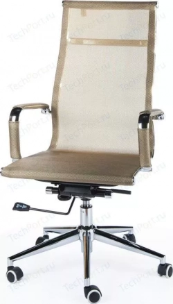 Кресло офисное NORDEN Хельмут bronze сталь + хром/бронзовая сетка