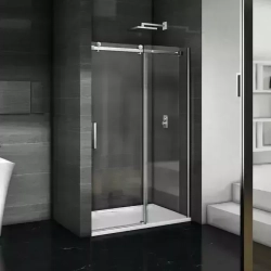 Душевая дверь Good Door Galaxy 130 прозрачная, хром (Galaxy WTW-130-C-CH)