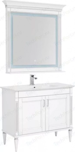 Мебель для ванной AQUANET Селена 105 белый/серебро 2 дверцы