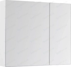 Зеркальный шкаф AQUANET Йорк 100 белый (202090)