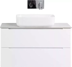 Тумба под раковину BELBANGO Etna 90x50 bianco opaco (ETNA-900-2C-SO-BO-P)