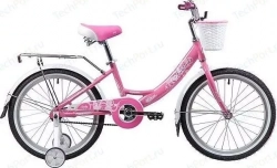 Велосипед NOVATRACK 20" GIRLISH line розовый 205AGIRLISH.PN9