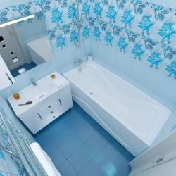 Акриловая ванна TRITON Стандарт 170x70 с каркасом (Н0000099330, Щ0000003622)