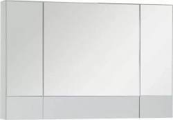 Зеркальный шкаф AQUANET Верона 100 белый (камерино) (175383)