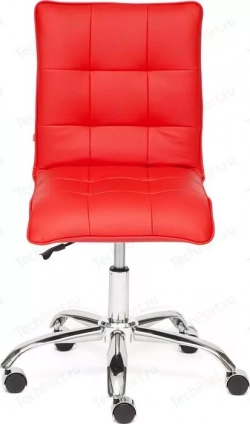 Кресло офисное TetChair ZERO кож/зам красный 36-161