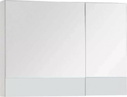 Зеркальный шкаф AQUANET Верона 90 белый (камерино) (172339)