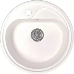 Мойка кухонная Mixline ML-GM10 44х44 белый 331 (4630030632740)