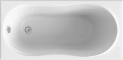 Акриловая ванна BAS Тесса 140х70 с каркасом стандарт плюс, без гидромассажа (ВС 00018)