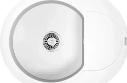 Мойка кухонная OMOIKIRI Sakaime 60E-WH, 600х470, белый (4993136)