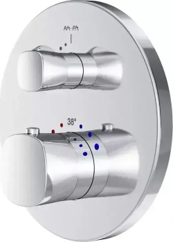 Смеситель для ванны Am.Pm с душем Spirit 2.1 встроенный с термостатом (F71A85500)