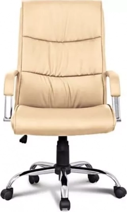 Кресло офисное Brabix Space EX-508 экокожа хром бежевое 531165