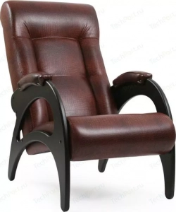 Кресло для отдыха Мебель Импэкс Комфорт Модель 41 б/л венге, обивка Antik crocodile