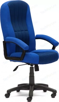 Кресло офисное TetChair СН888 ткань/сетка 2601/10 синий