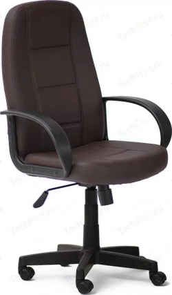 Кресло офисное TetChair СН747 кож/зам 36-36 коричневый
