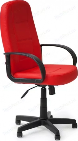 Кресло офисное TetChair СН747 кож/зам 36-161 красный