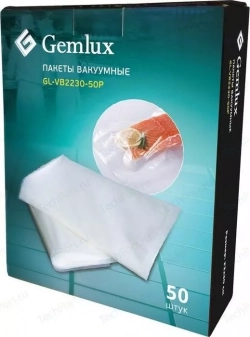 Пакеты для вакуумного упаковщика GEMLUX GL-VB2230-50P