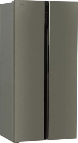 Холодильник HYUNDAI CS4505F нержавеющая сталь