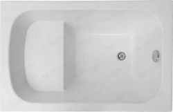 Акриловая ванна AQUANET Seed 110х70 сидячая, с каркасом (246173)