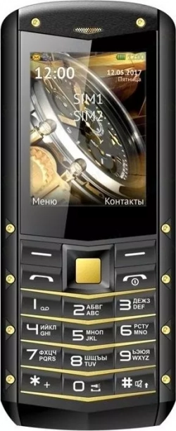 Мобильный телефон TeXet ный TM-520R черный-желтый