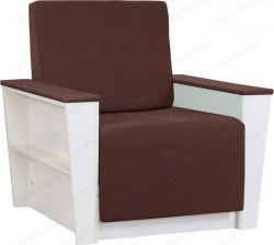 Кресло Шарм-Дизайн Бруно 2 рогожка коричневый кровать