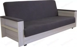 Диван-кровать Шарм-Дизайн Бруно ясень серый