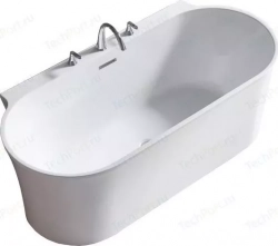 Акриловая ванна BELBANGO 170x80 слив-перелив хром (BB409-1700-800)