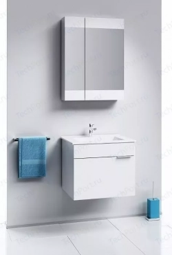 Мебель для ванной Aqwella Бриг 60x47 один ящик, белая