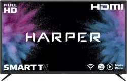 Телевизор HARPER 43F690TS (43", Full HD, Smart TV, Android, Wi-Fi, черный)