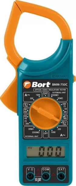 Токовые клещи BORT BMM-750C