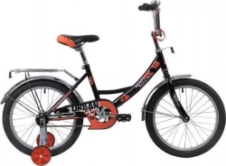 Велосипед NOVATRACK для малышей 183URBAN.BK22 чёрный
