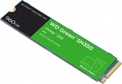 Накопитель SSD WD накопитель Western Digital Green SN350 NVMe 960ГБ M2.2280 (S960G2G0C)