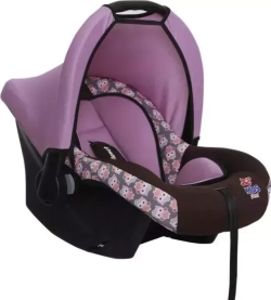 Автокресло SIGER KIDS PLANET Luna, розовые совы (KRES2560)