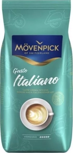 Кофе зерновой MOVENPICK Gusto Italiano 1000г. (17914)