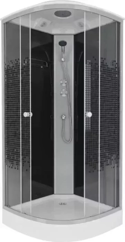Душевая кабина NIAGARA NG-4503-14 BLACK 80х80х215
