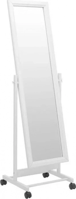 Зеркало напольное Мебелик В 27Н белый
