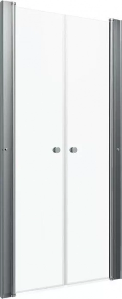 Душевая дверь TRITON Дабл 90x185 хром, прозрачная (Щ0000036861)