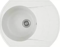 Мойка кухонная GREENSTONE GRS-65-341 молочная