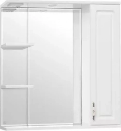 Зеркальный шкаф Style line Олеандр-2 75 со светом (2000949041056)