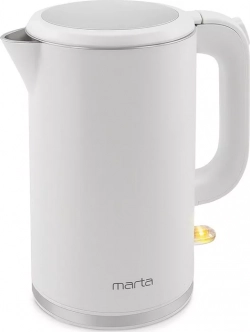 Чайник электрический MARTA MT-4556 белый жемчуг