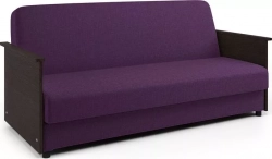 Диван Шарм-Дизайн Лига Д венге рогожка фиолетовый
