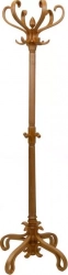Вешалка Мебелик напольная В 4Н светло-коричневый (П0005497)
