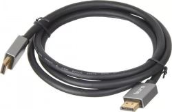 Кабель аудио BURO -видео DisplayPort (m)/DisplayPort (m) 1.5м. Позолоченные контакты черный (BHP-DPP-1.4-1.5G)