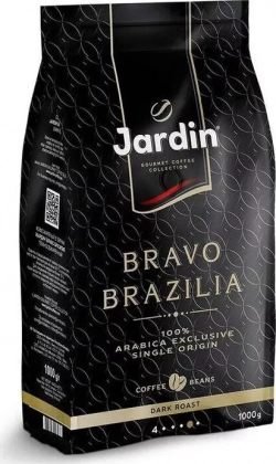 Кофе зерновой JARDIN Bravo Brazilia 1000г. (1347-06)